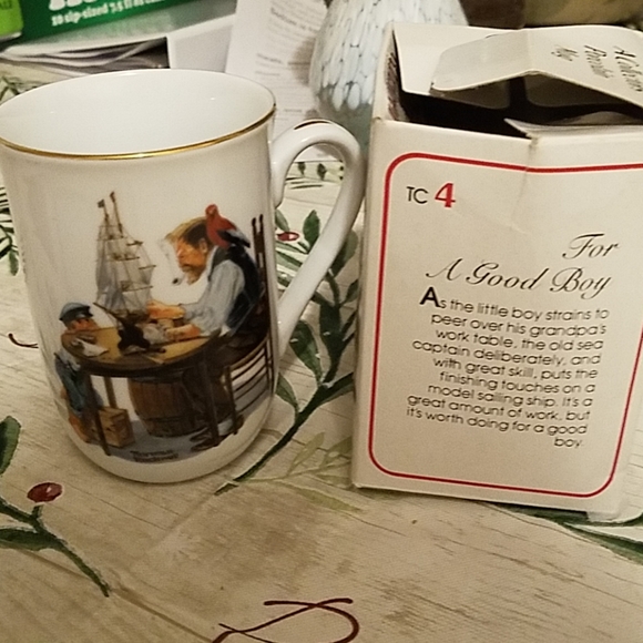 GIFTED!!!  Norman Rockwell Classic Mug Series - Picture 5 of 5